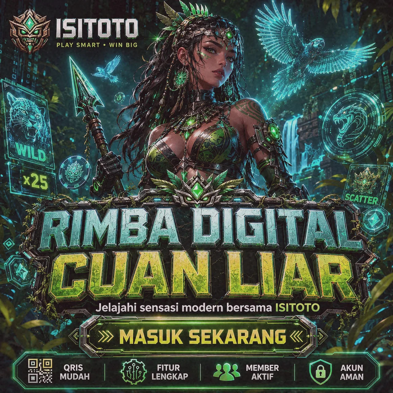 Ilustrasi struktur nama domain dan akhirannya